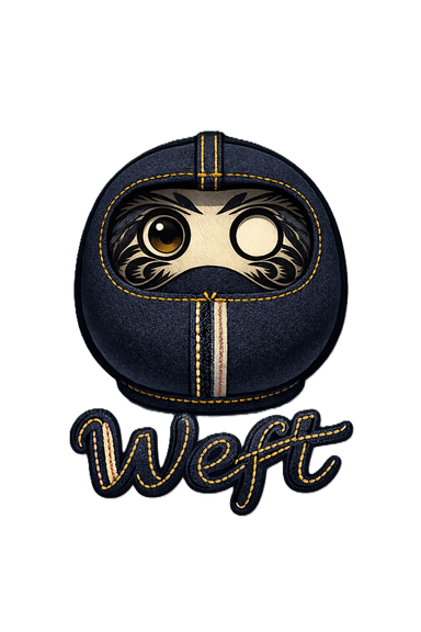 Weft Denim Daruma